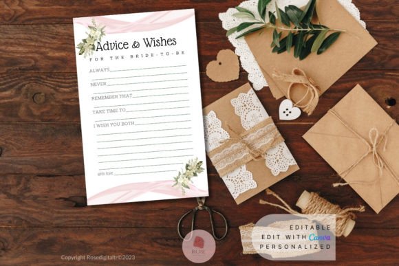 Download Bridal Shower Wishing Well Card - Bridal shower Collection