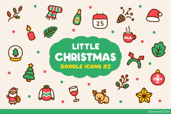 Download Little Christmas Icons Set #2 - Set Collection