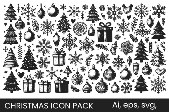 Download Christmas Icons Set - Set Collection
