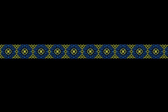Download Set Border Black Work Embroidery Design - Set Collection